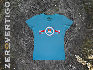 t-shirt donna celeste