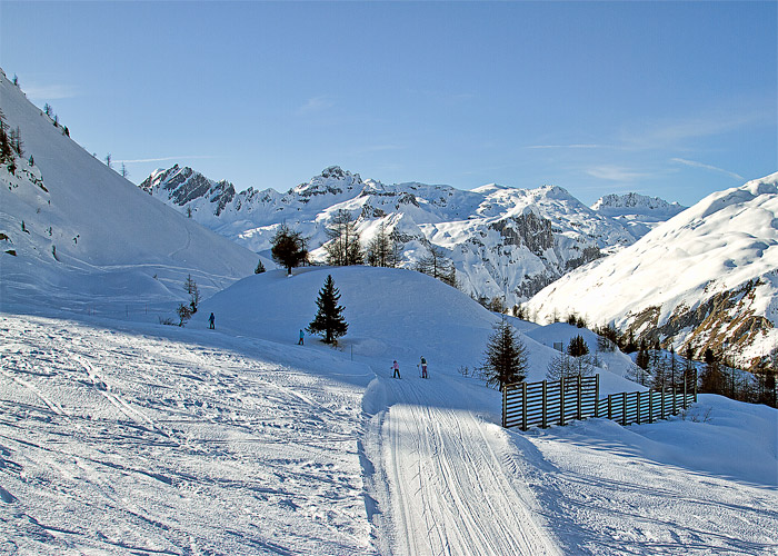 Sci accompagnato sulle piste con Guida Alpina di Alta Montagna a La Thuile in Valle d'Aosta