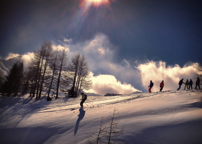 campa freeride ragazzi a La Thuile vacanze invernali