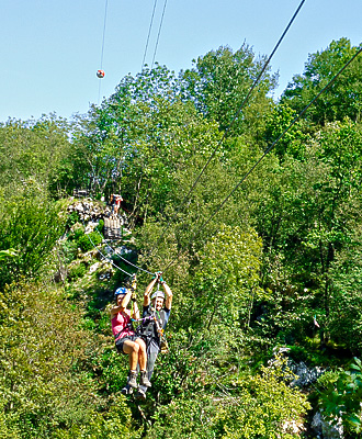 multisport teleferica nel parco lago di Garda