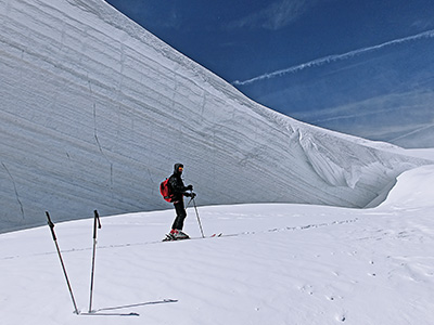 stage di scialpinismo sulla neve a La Thuile