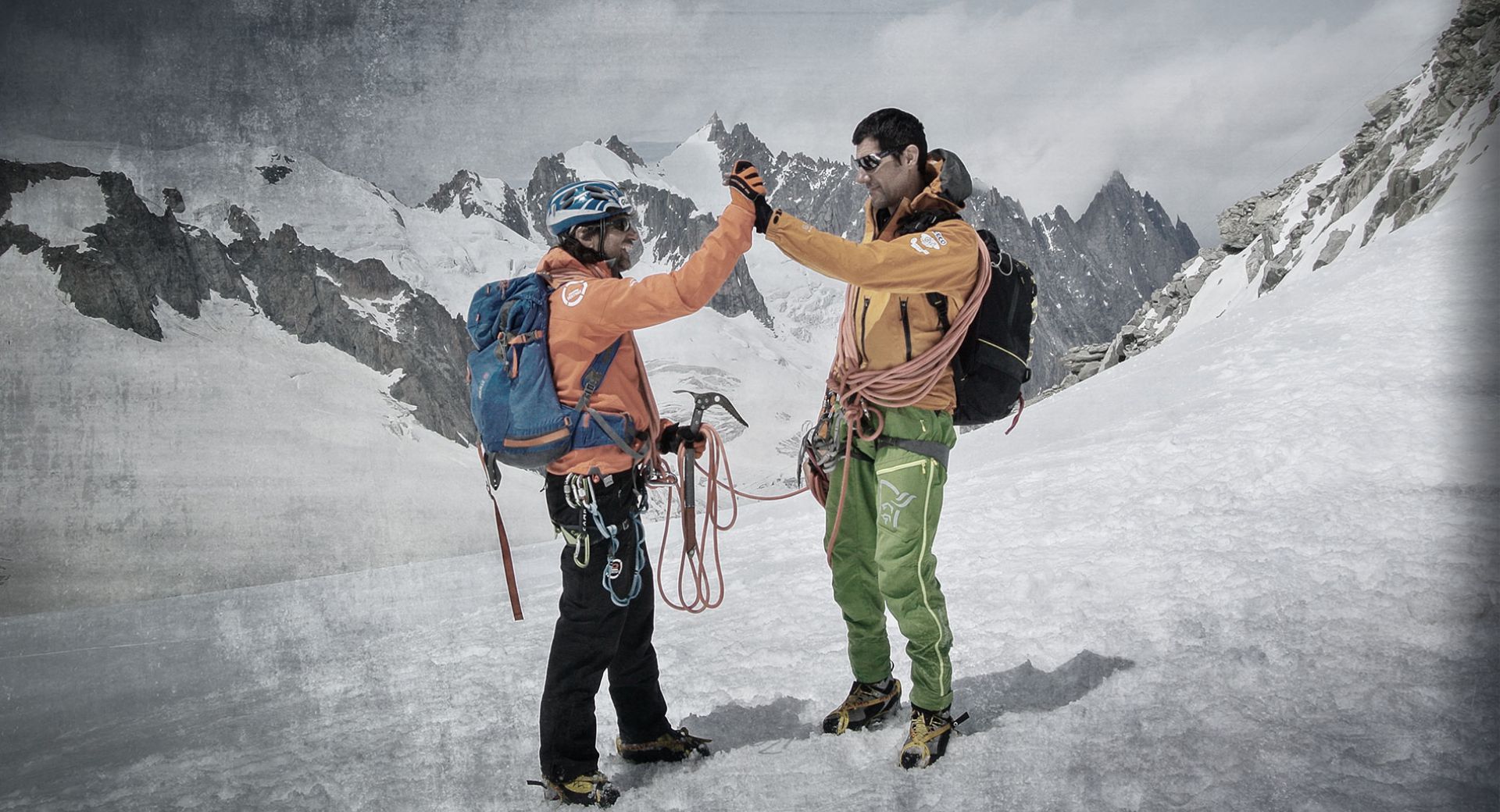 Alpinismo Guide Alpine Di Alta Montagna