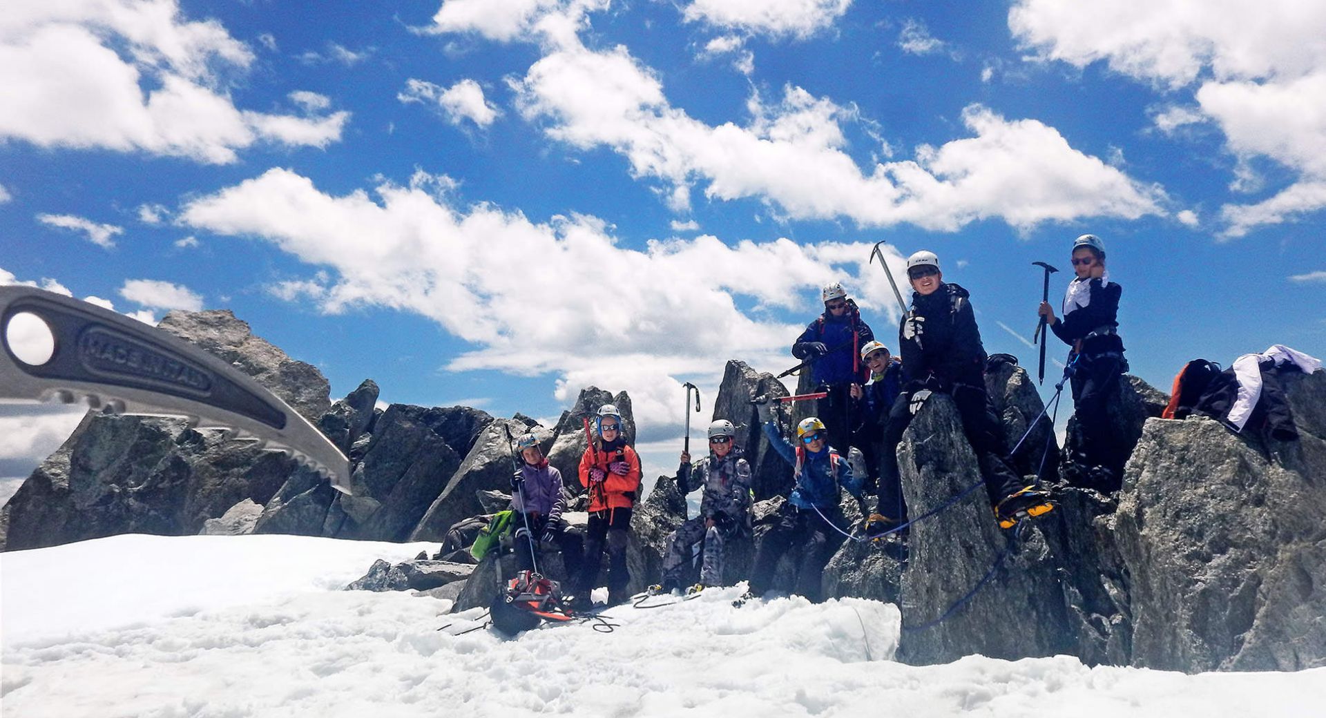 Camp Ragazzi Ghiacciaio Monte Bianco
