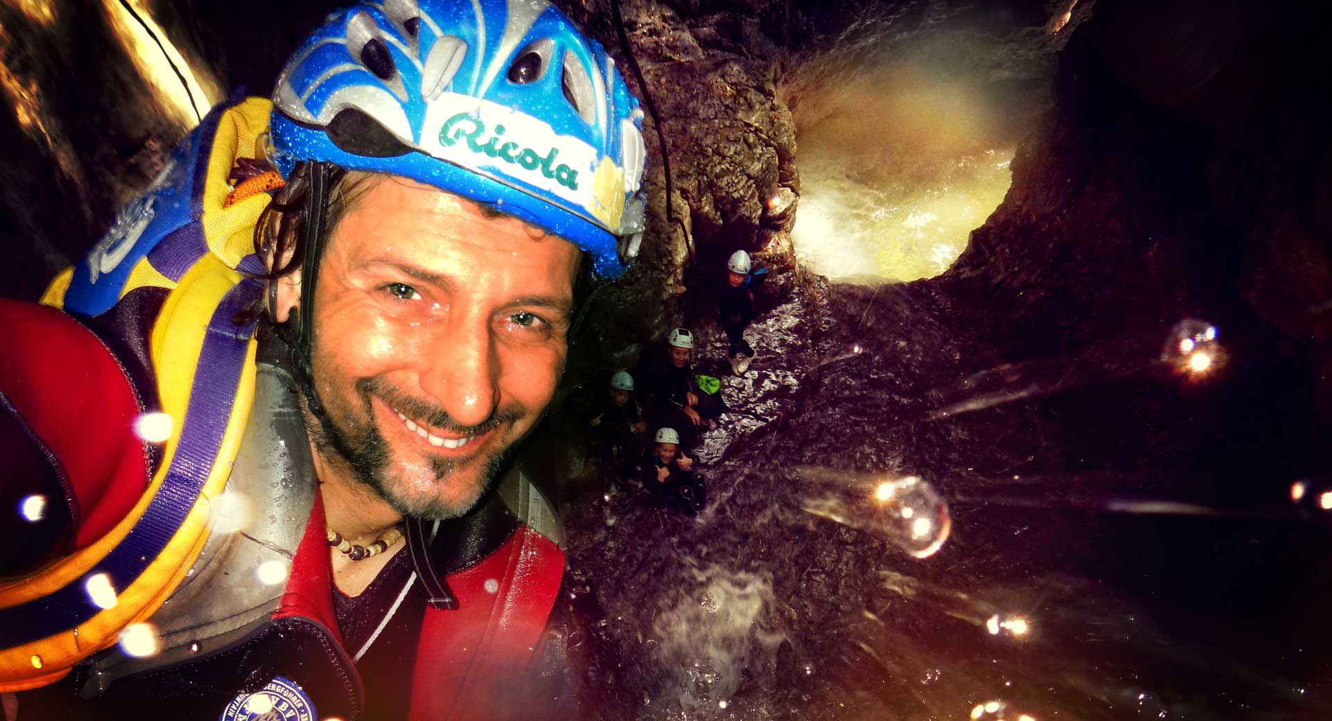 Alberto Canyoning Valle d'Aosta