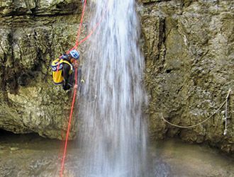 canyoning-cascata